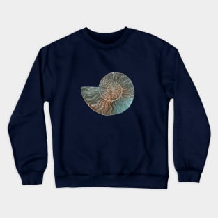 fossils and corals Crewneck Sweatshirt